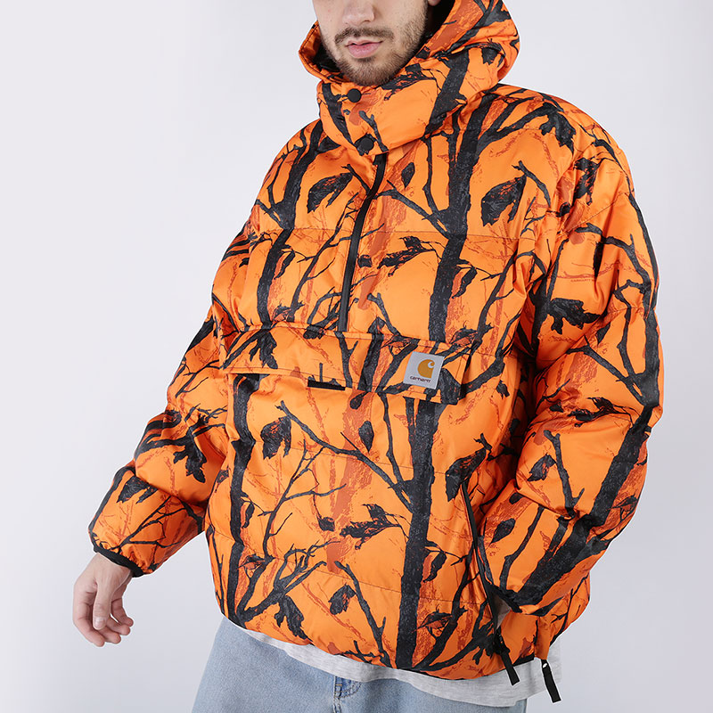 мужская оранжевая куртка Carhartt WIP Jones Pullover I026810 - цена, описание, фото 3